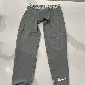 Nike Kids Pro Gray Leggings